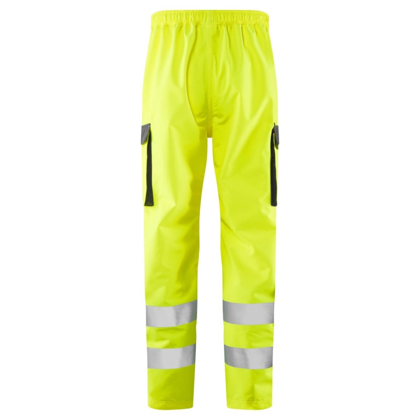 Leo Workwear L07-Y WESTLEIGH Leo EcoViz 10K Performance Breathable Overtrouser Yellow